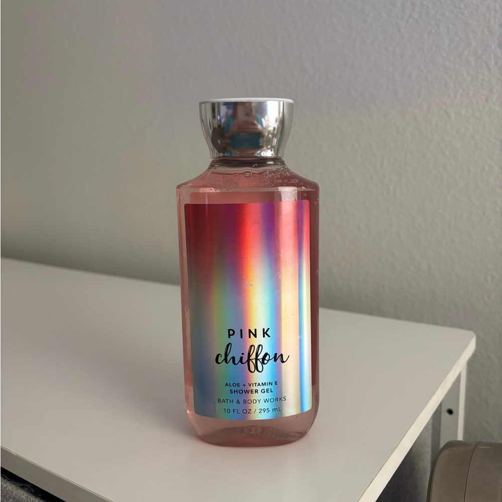 Pink Chiffon Bath & Body Works Body Wash
